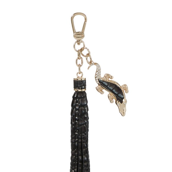 Brahmin Croc Tassel Charm/Keychain, NWT - Picture 8 of 10
